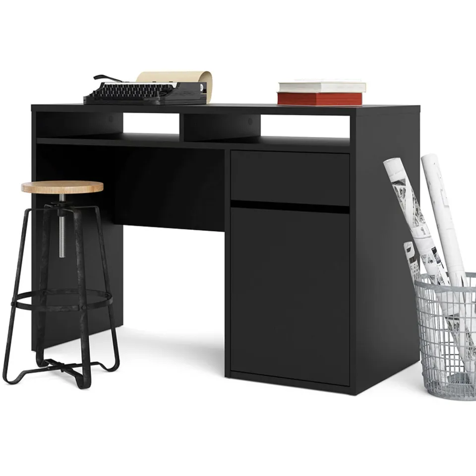 W bureau zwart, foto 4