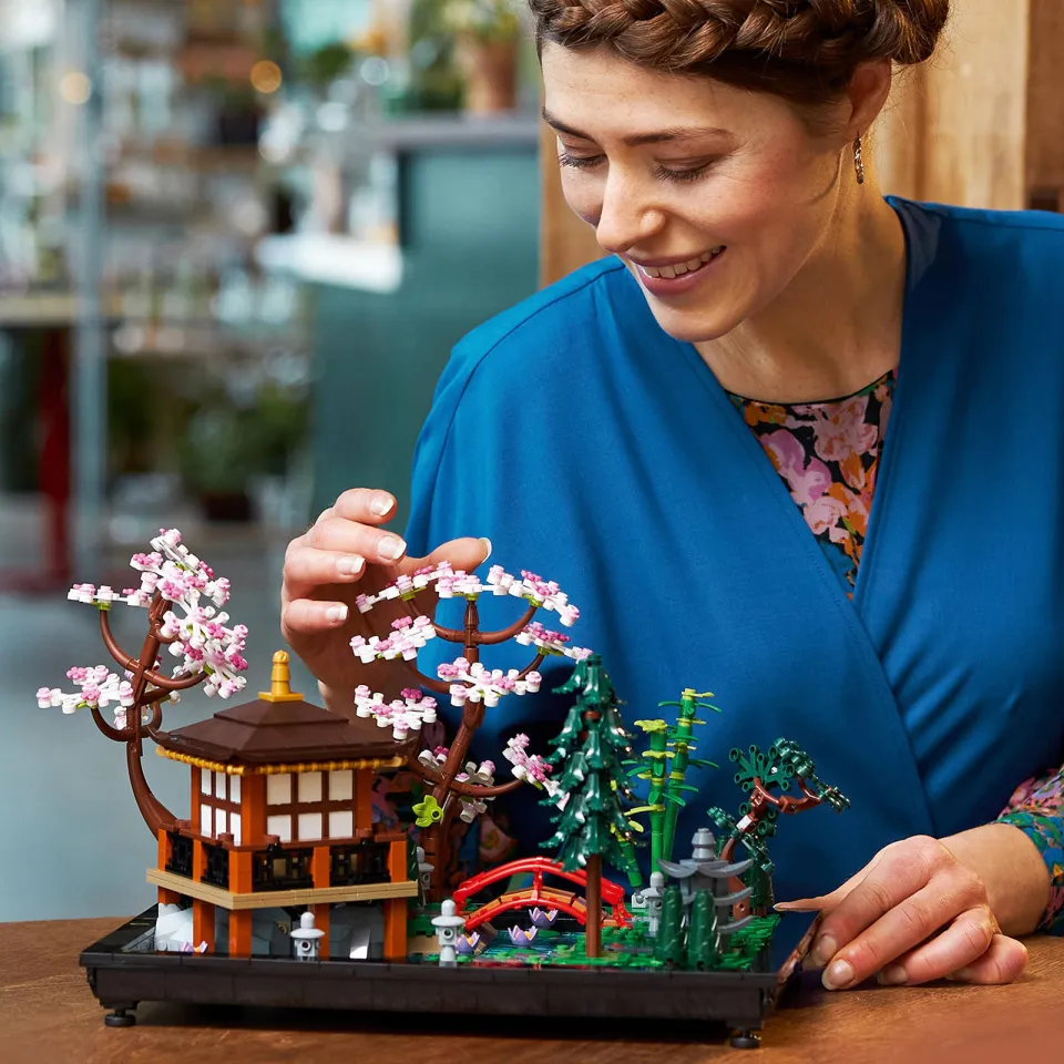 Lego Icons Rustgevende tuin Botanisch Mindfulness Bouwpakket voor Volwassenen 10315, foto 7