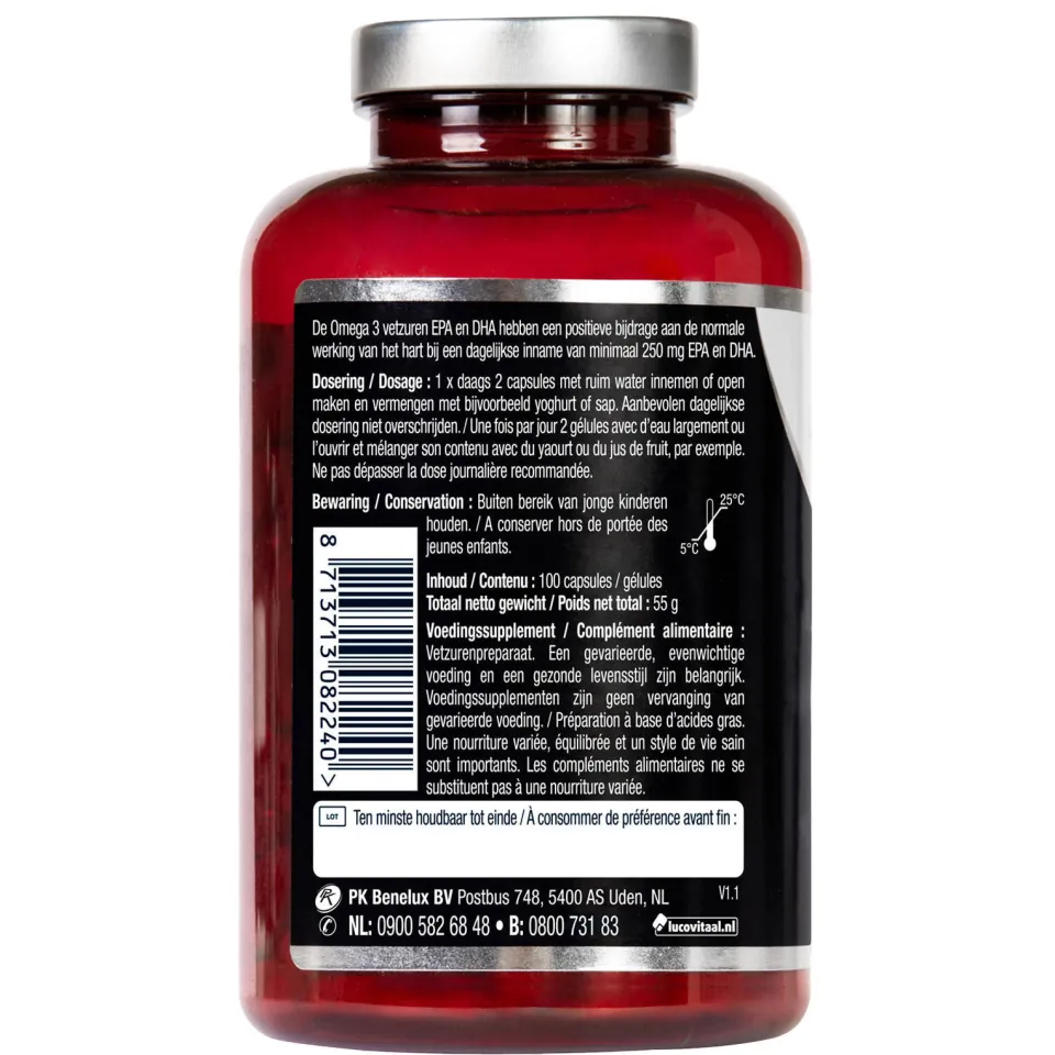 Lucovitaal Omega 3-6-9 complex - 100capsules, foto 5