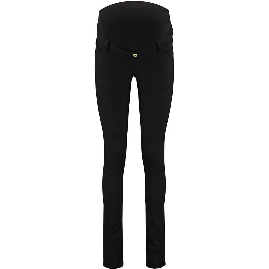 LOVE2WAIT high waist zwangerschaps skinny jeans black denim, foto 2
