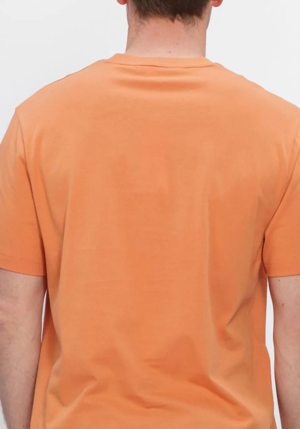 Lacoste Heren Polo's & T-shirts Cotton T-shirt - Oranje, foto 3