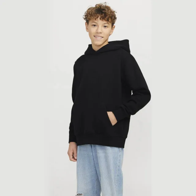 Jack & Jones JUNIOR hoodie zwart
