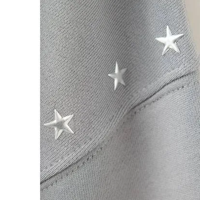 Mango TEEN oversized sweater met studs - grijs, foto 6