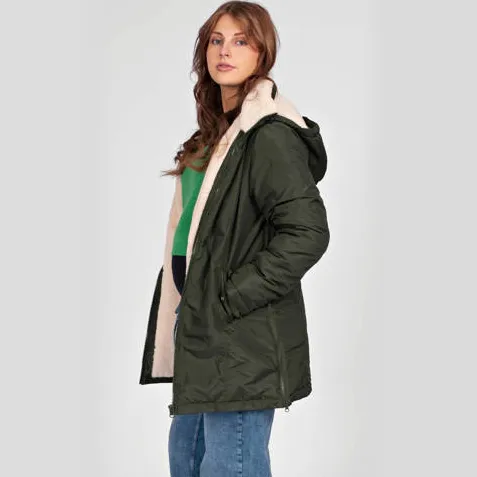 LOVE2WAIT winterjas Coat Babycarrier 3 in 1 olijfgroen, foto 4