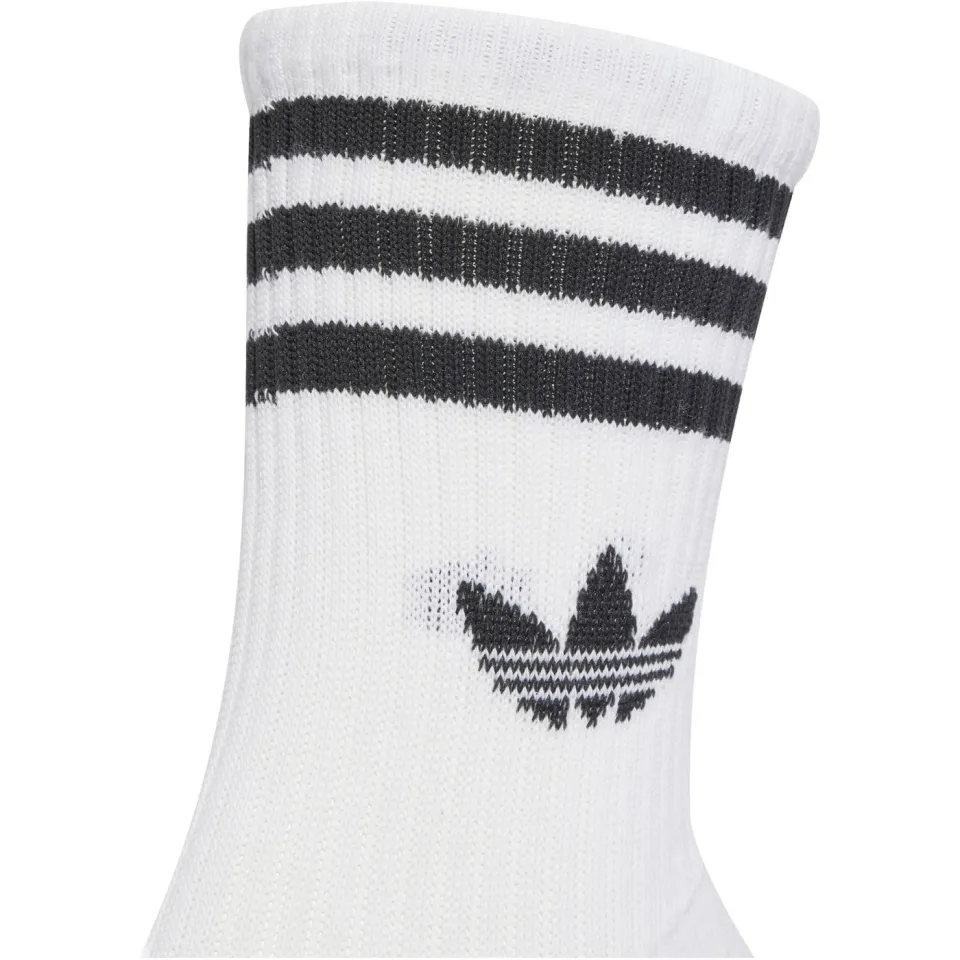 Adidas 3-Stripes Crew Socks sokken wit, foto 5