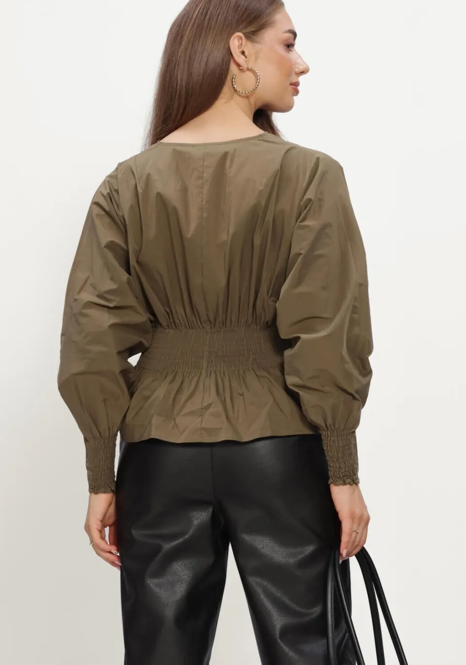 Notre-V blouse Nv-isel khaki, foto 3