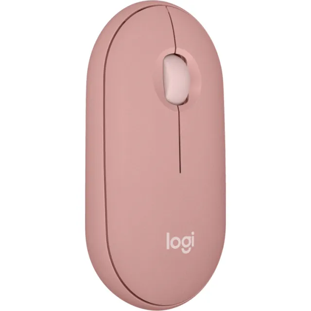 Logitech Pebble Mouse 2 M350s draadloze muis roze