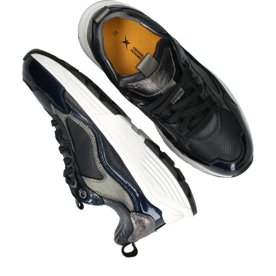 Xsensible Milau sneaker blauw, foto 4