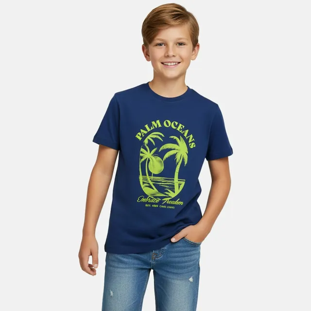 Cars T-shirt donkerblauw