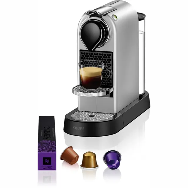 Krups XN741B CitiZ Nespresso Koffiezetapparaat Zilver