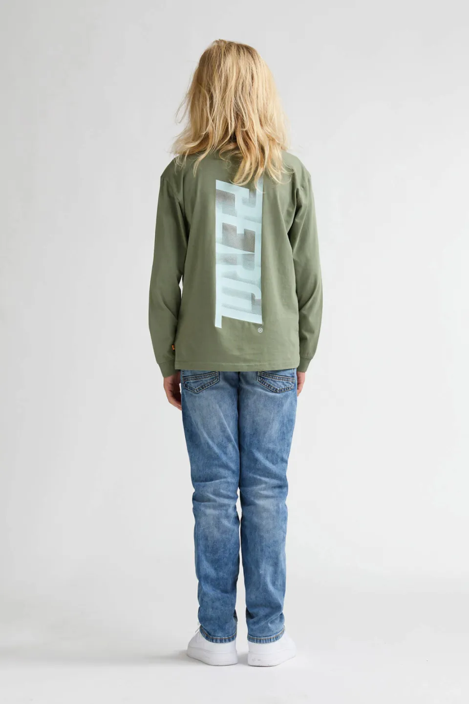 Petrol Industries longsleeve saliegroen, foto 4