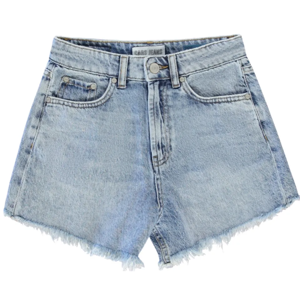 Cars regular denim short lichtblauw, foto 2