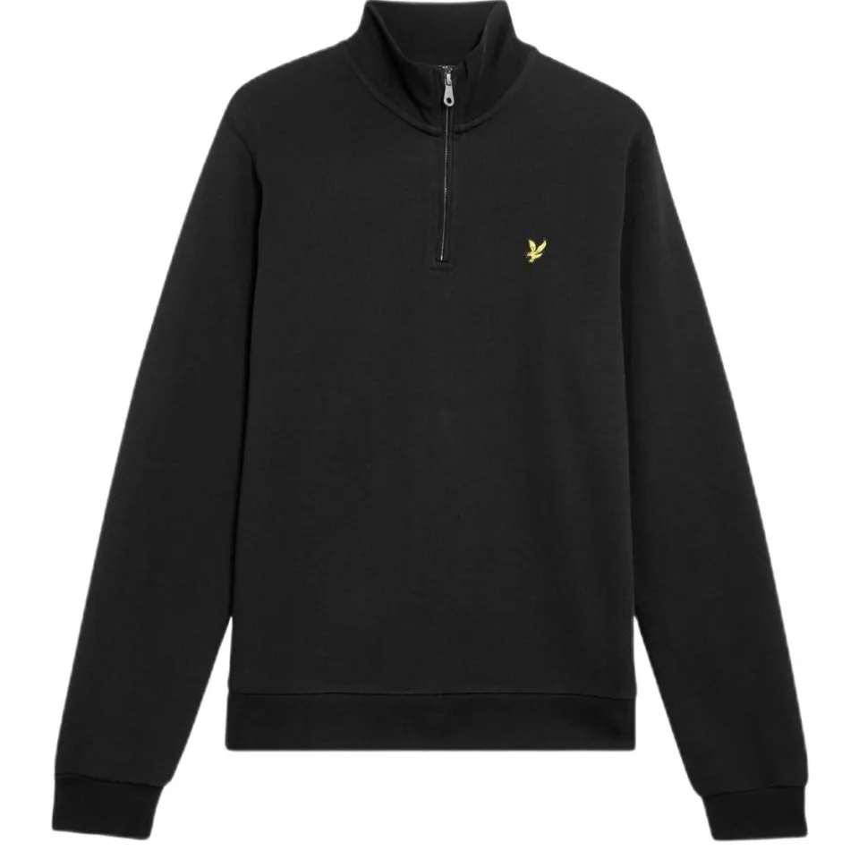 Lyle & Scott regular fit trui - jet black, foto 2