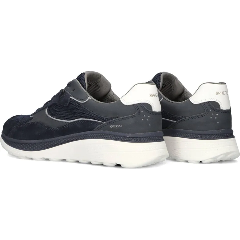 Geox Spherica Actif X1 lage sneaker blauw, foto 3