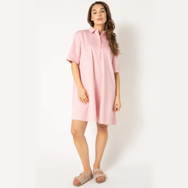 Est'seven Beyza midi jurk roze