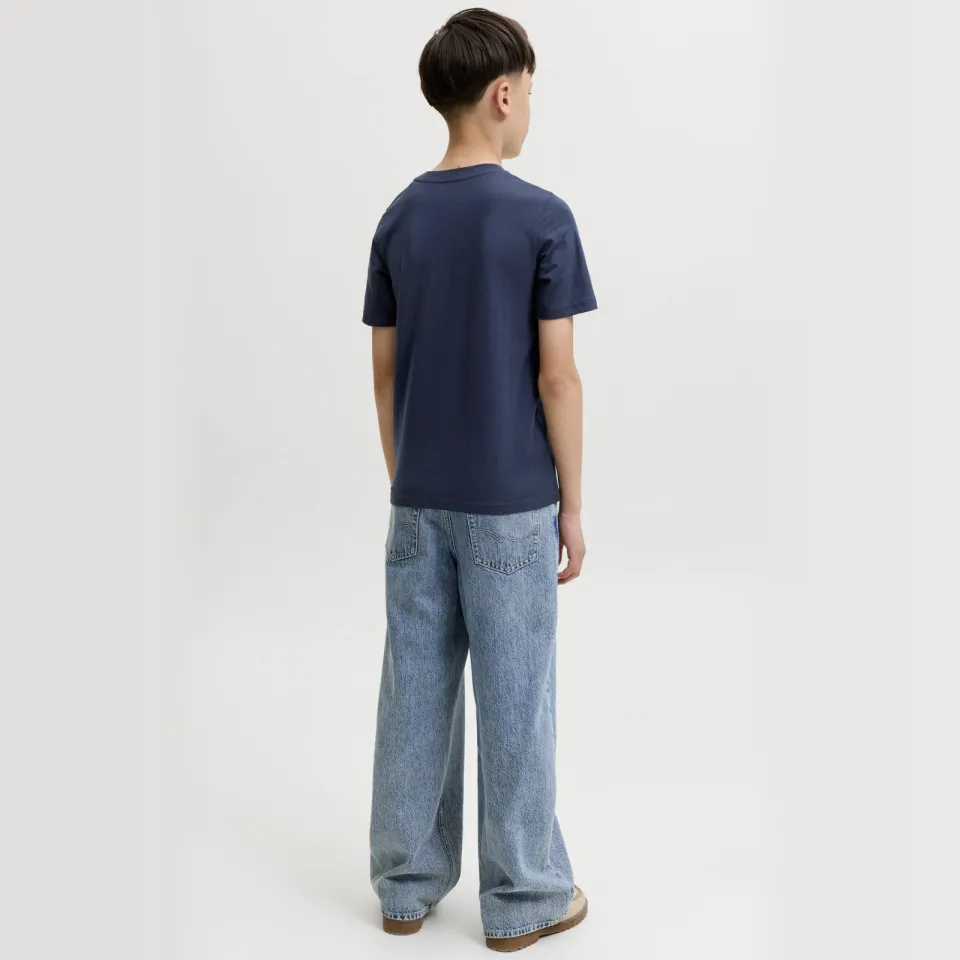 Jack & Jones T-shirt met logoprint donkerblauw, foto 4