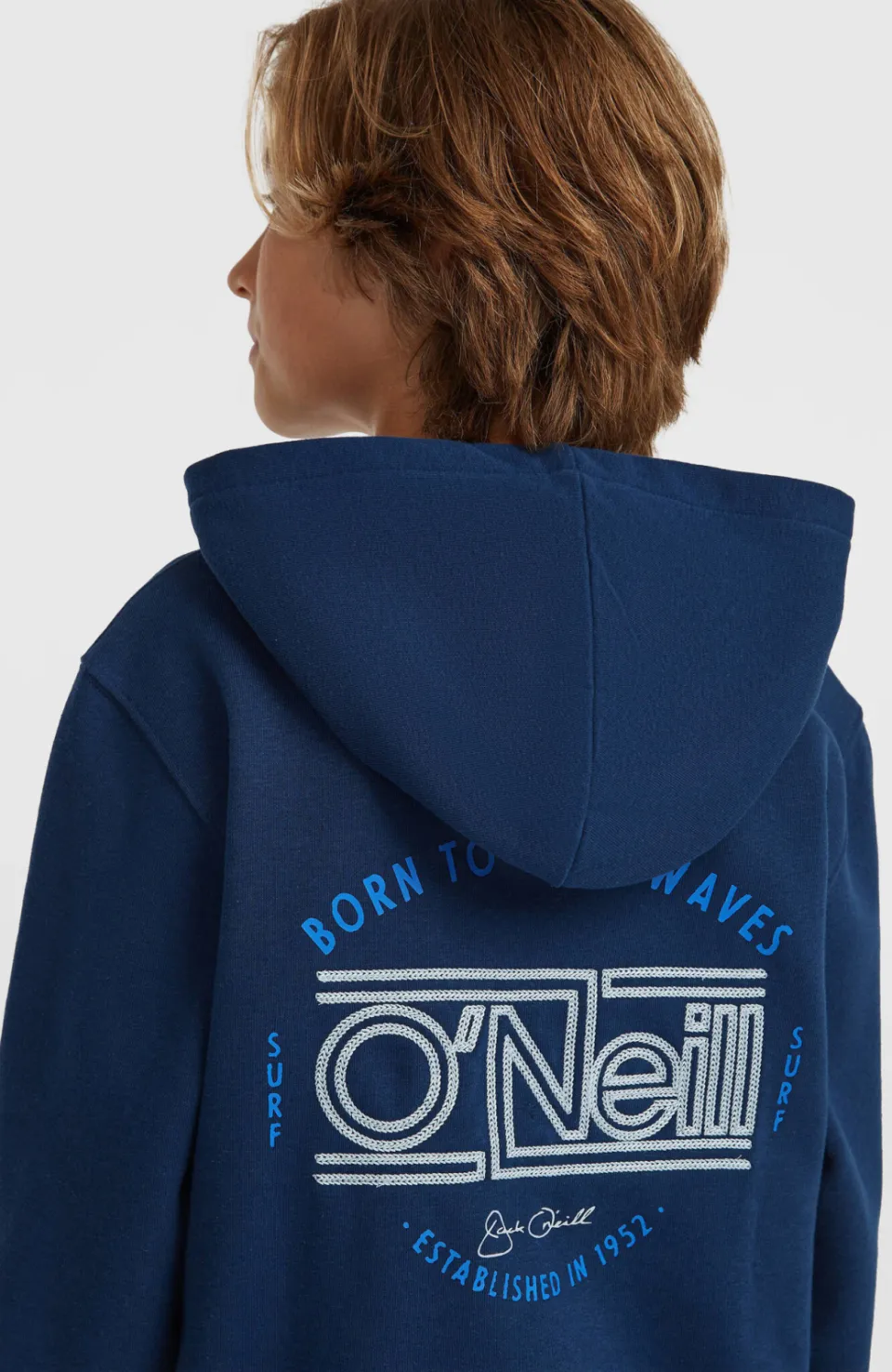 O'Neill hoodie met backprint donkerblauw, foto 6