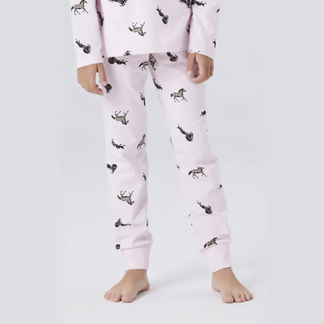 NAME IT Ballerina Horse pyjama lichtroze, foto 5