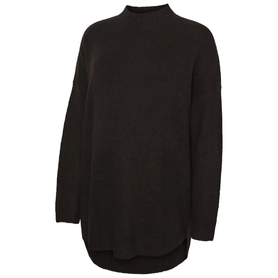 Vero Moda MATERNITY gebreide zwangerschapstrui met wol - donkerbruin, foto 3