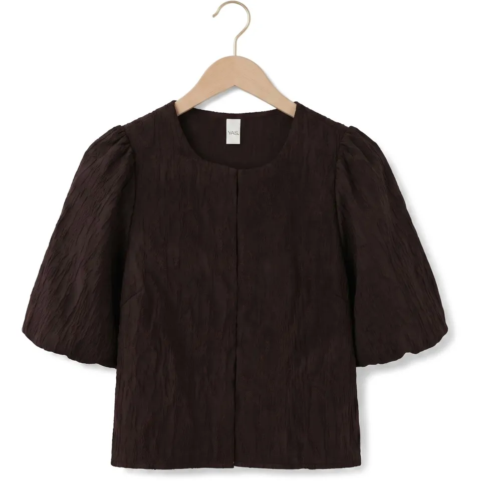 Yas Yasminu 2/4 short top bruin, foto 2