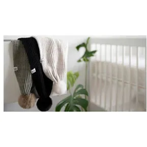 Baby's Only gebreide sjaal Cool offwhite, foto 2