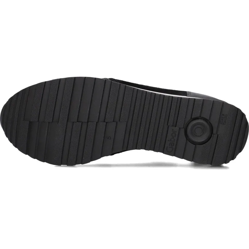 Gabor Sneakers 528 Zwart, foto 2