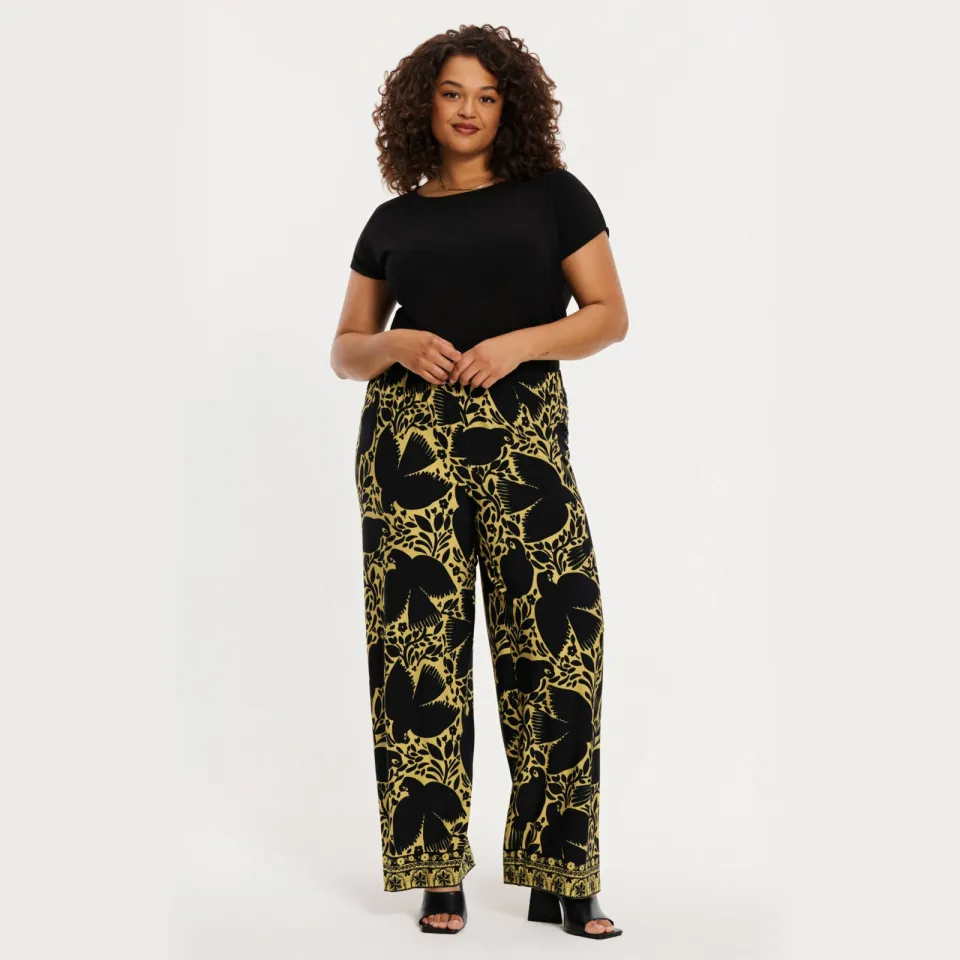 Yoek Paradise broek geel