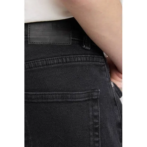 America Today waist loose fit jeans black denim, foto 5