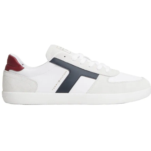 Tommy Hilfiger leren sneakers - wit