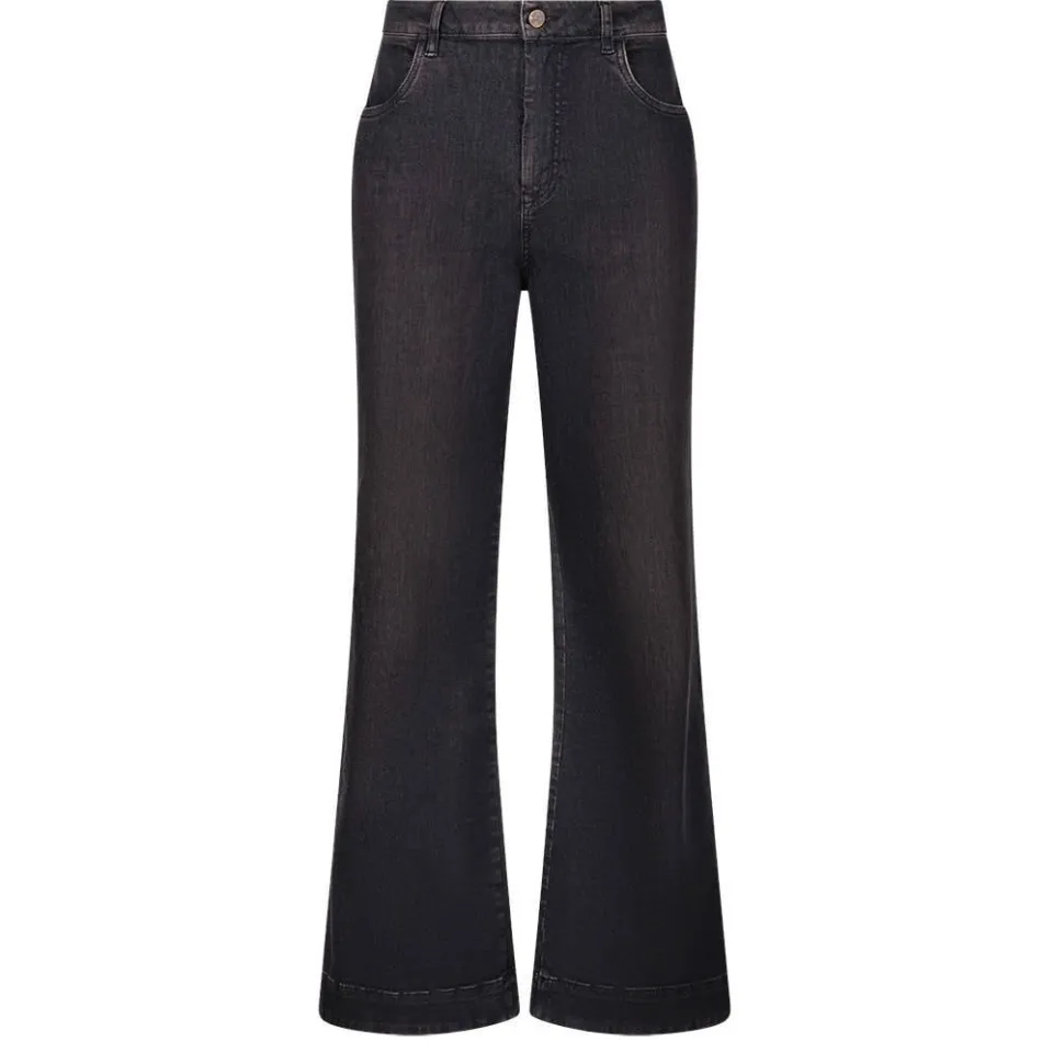NUKUS denim wide leg broek - grijs, foto 2