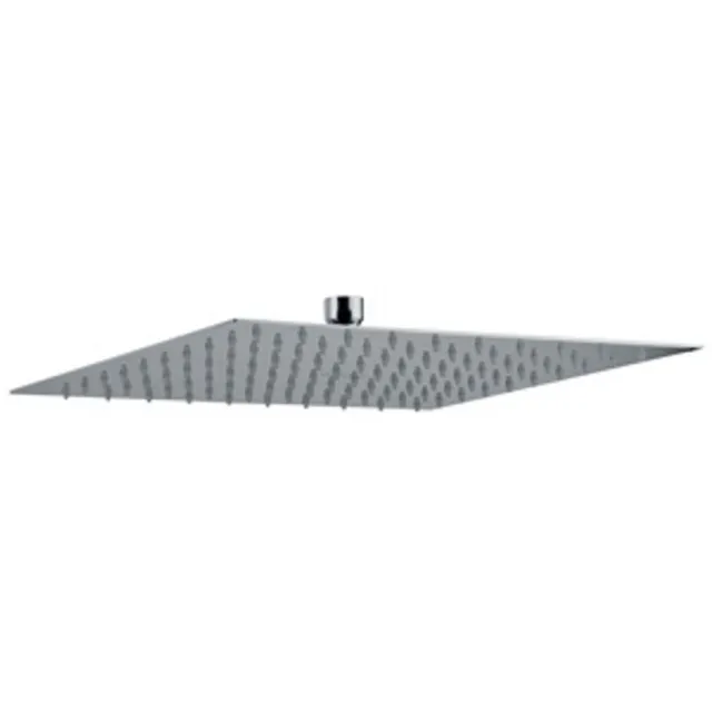 Plieger Napoli hoofddouche vierkant 30x30 cm RVS look