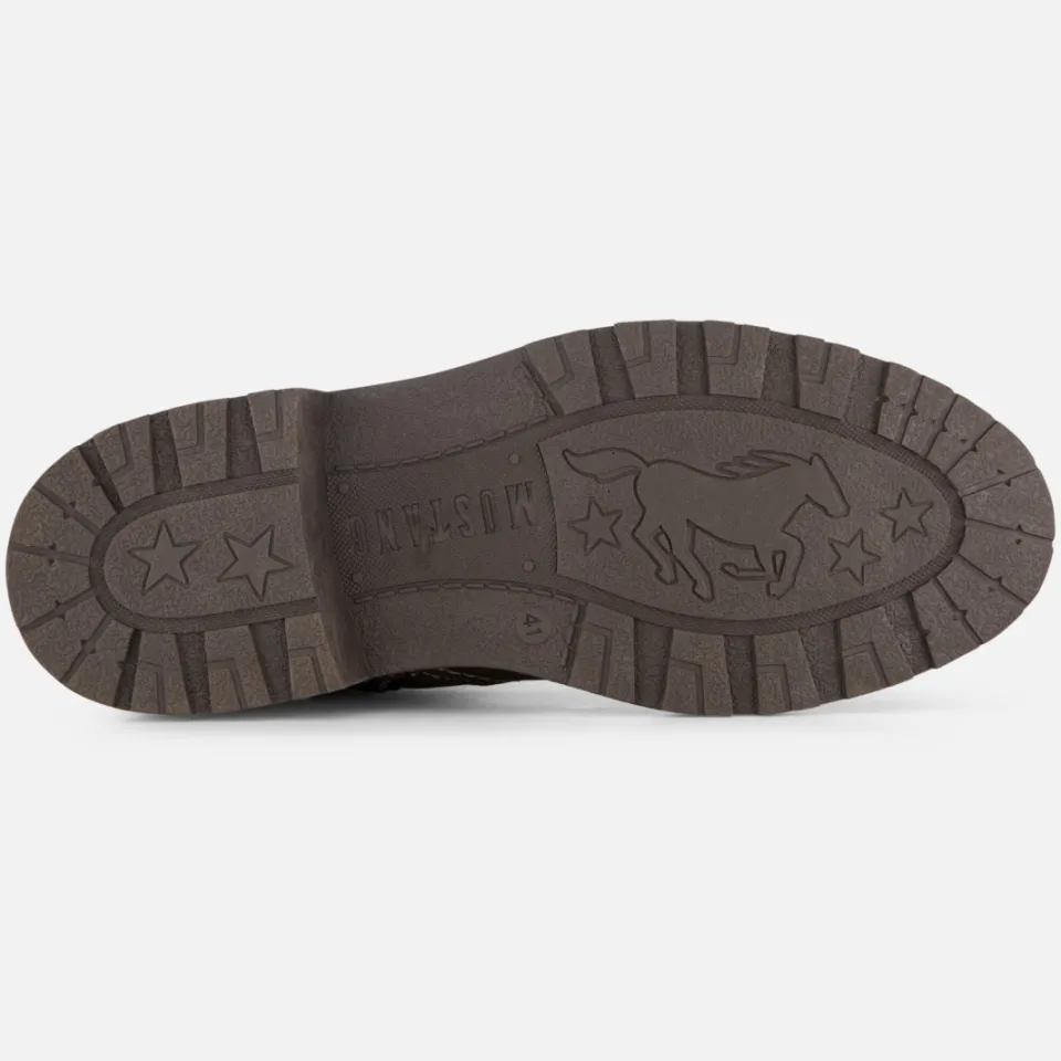 Mustang chelsea boots donkerbruin, foto 5