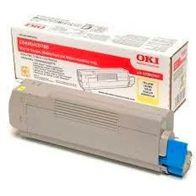Oki 43381905 Toner Geel