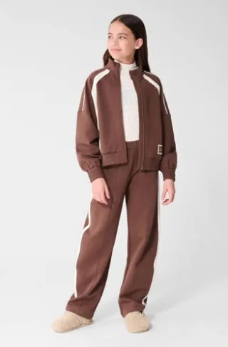 Shoeby casual broek bruin, foto 2