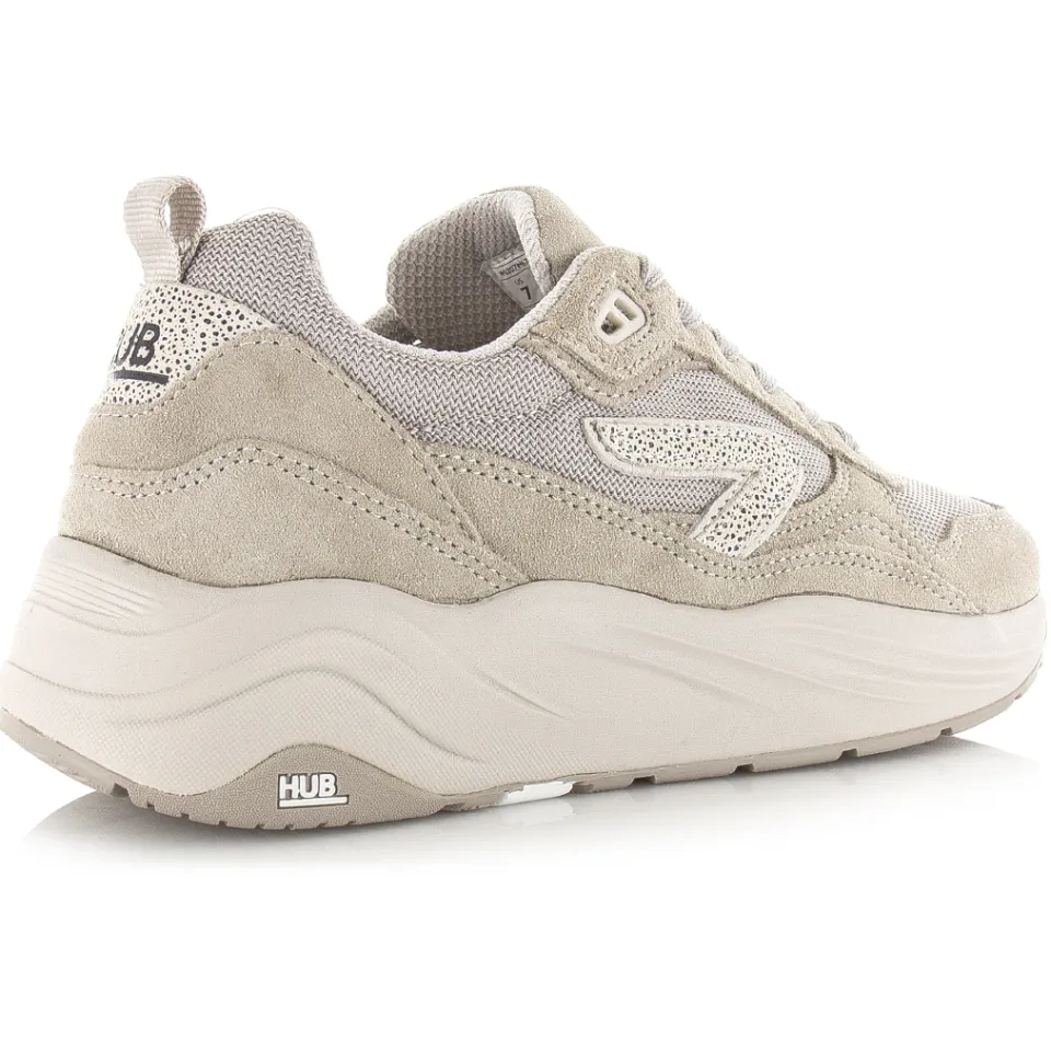 Hub chunky suède sneakers - beige, foto 7