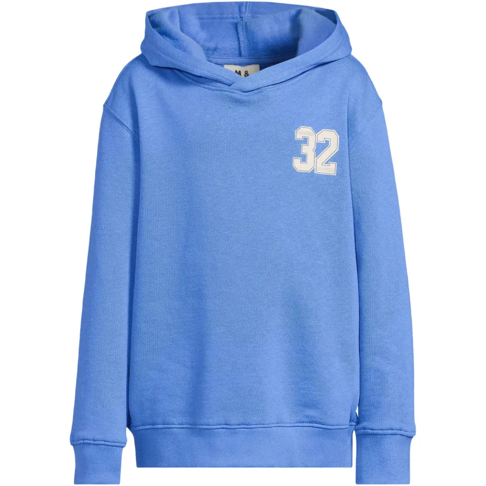 Me & My Monkey hoodie met backprint - blauw, foto 2