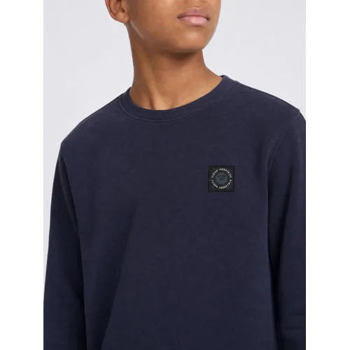 Petrol Industries sweater met logo - donkerblauw, foto 4