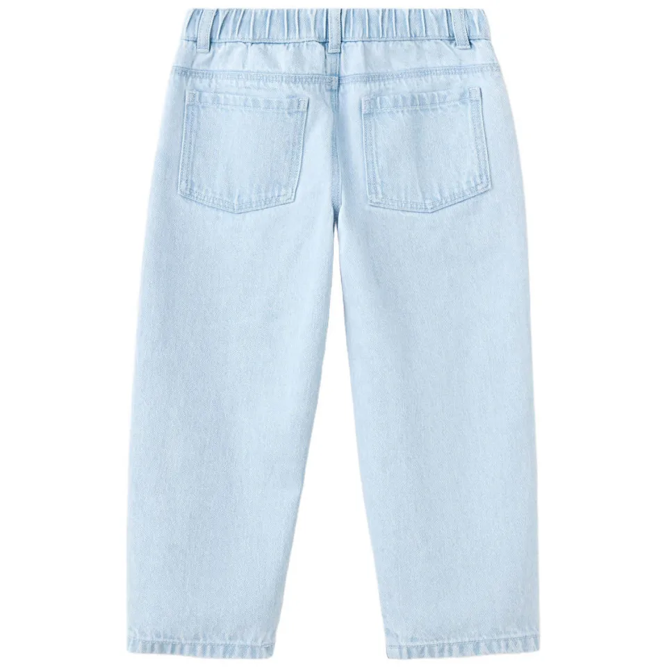 Mango Kids straight leg jeans - lichtblauw, foto 2
