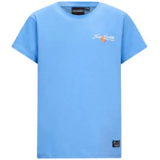 Retour Jeans T-shirt lichtblauw met backprint