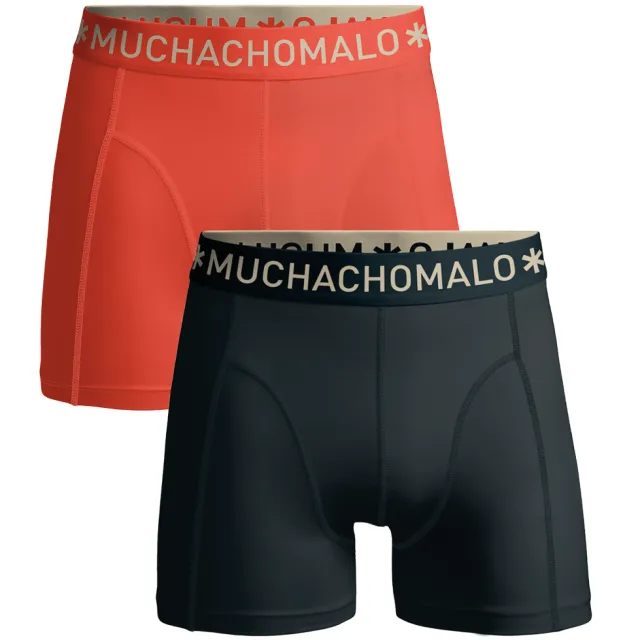 Muchachomalo Heren 2-pack Boxershorts Veelkleurig