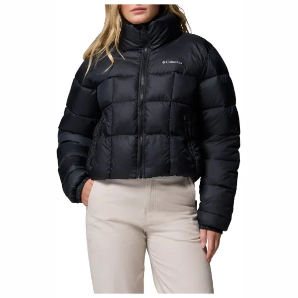 Columbia Women's Puffect III Cropped Jacket - Synthetisch jack, zwart