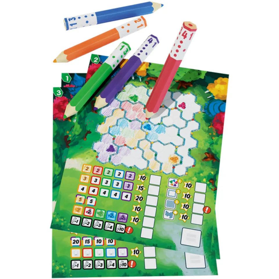999 Games Pick a Pen Tuinen dobbelspel