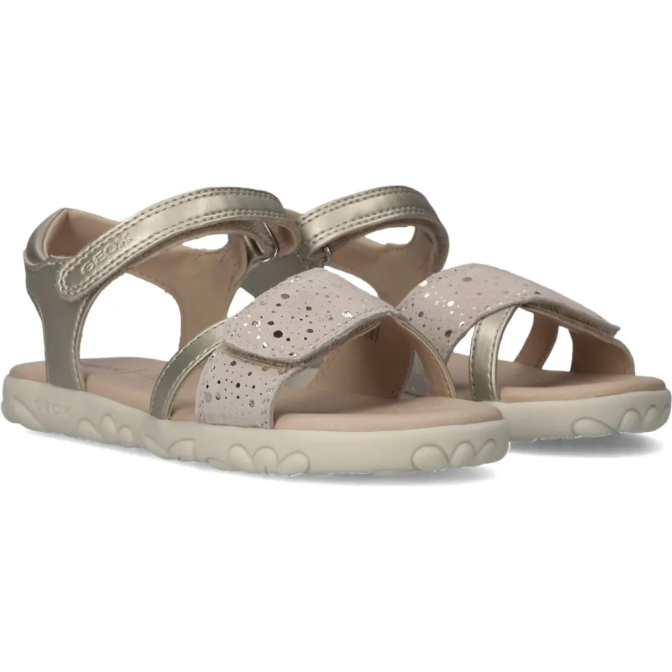 Geox Haiti sandalen goudkleurig, foto 3