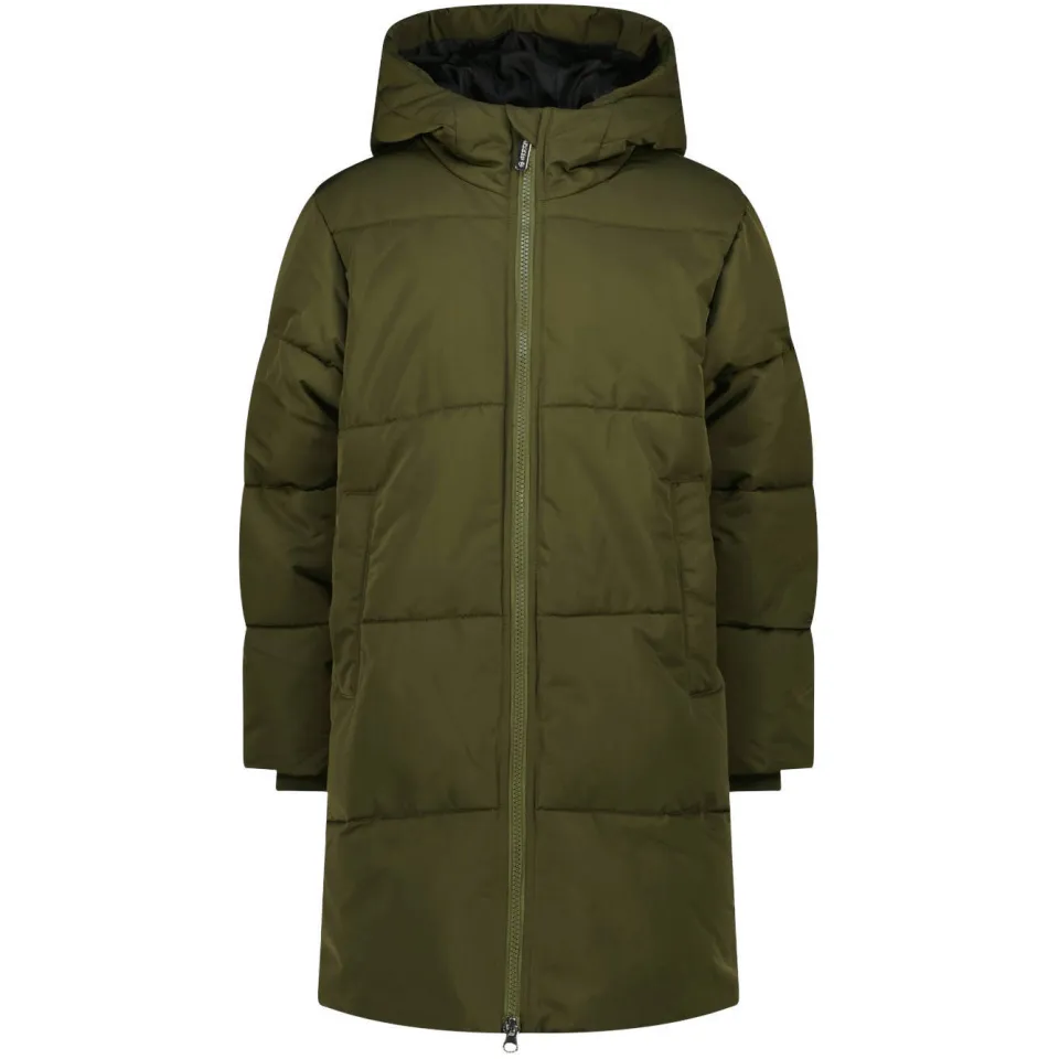 Raizzed gewatteerde winterjas groen, foto 2
