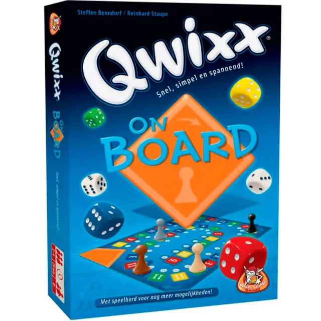 White Goblin Games Qwixx On Board dobbelspel