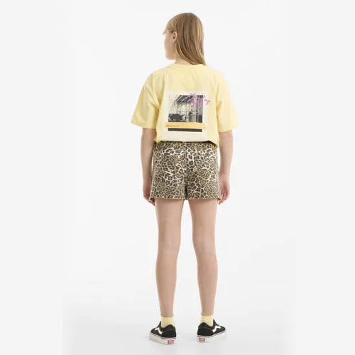 Me & My Monkey denim short Novi panterprint bruin, foto 5