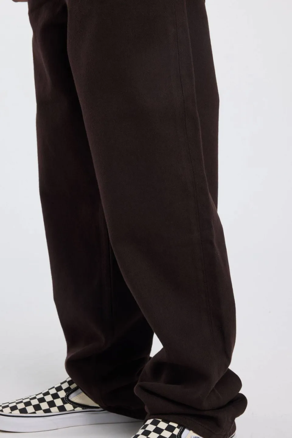 America Today loose fit jeans - bruin, foto 4