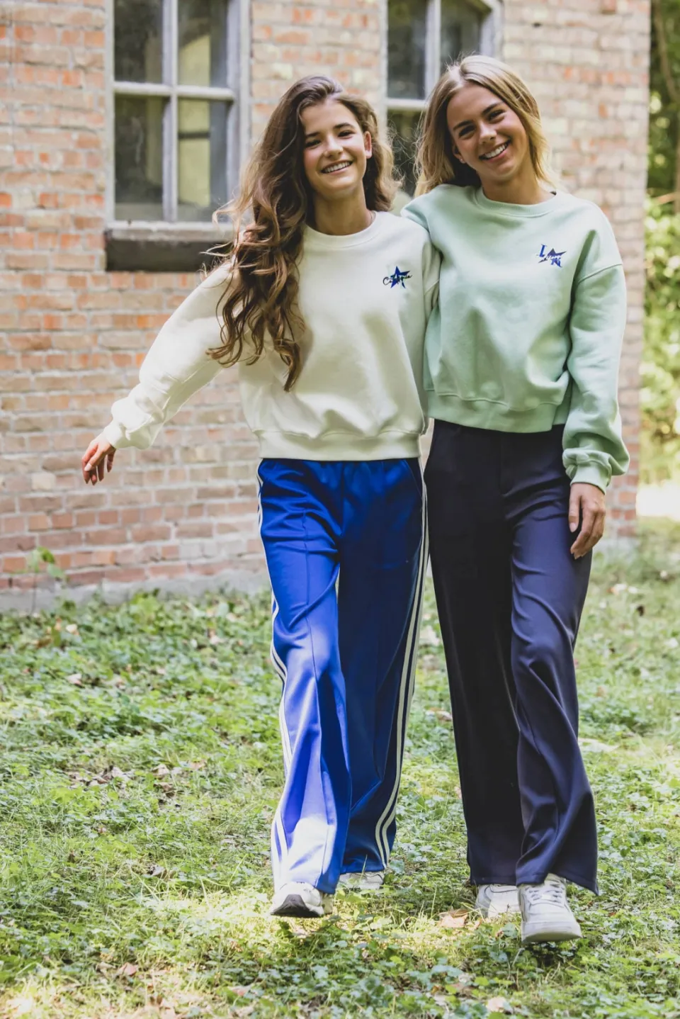 LOOXS 10sixteen straight casual broek antraciet, foto 5
