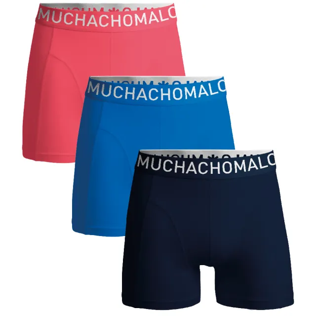 Muchachomalo Heren 3-pack Boxershorts Microfiber Veelkleurig