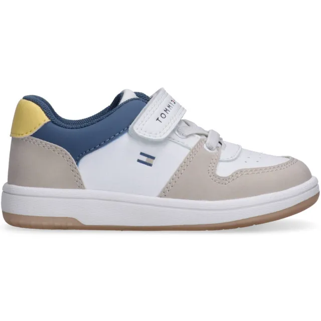 Tommy Hilfiger Skyler sneakers wit Wit/grijs/blauw